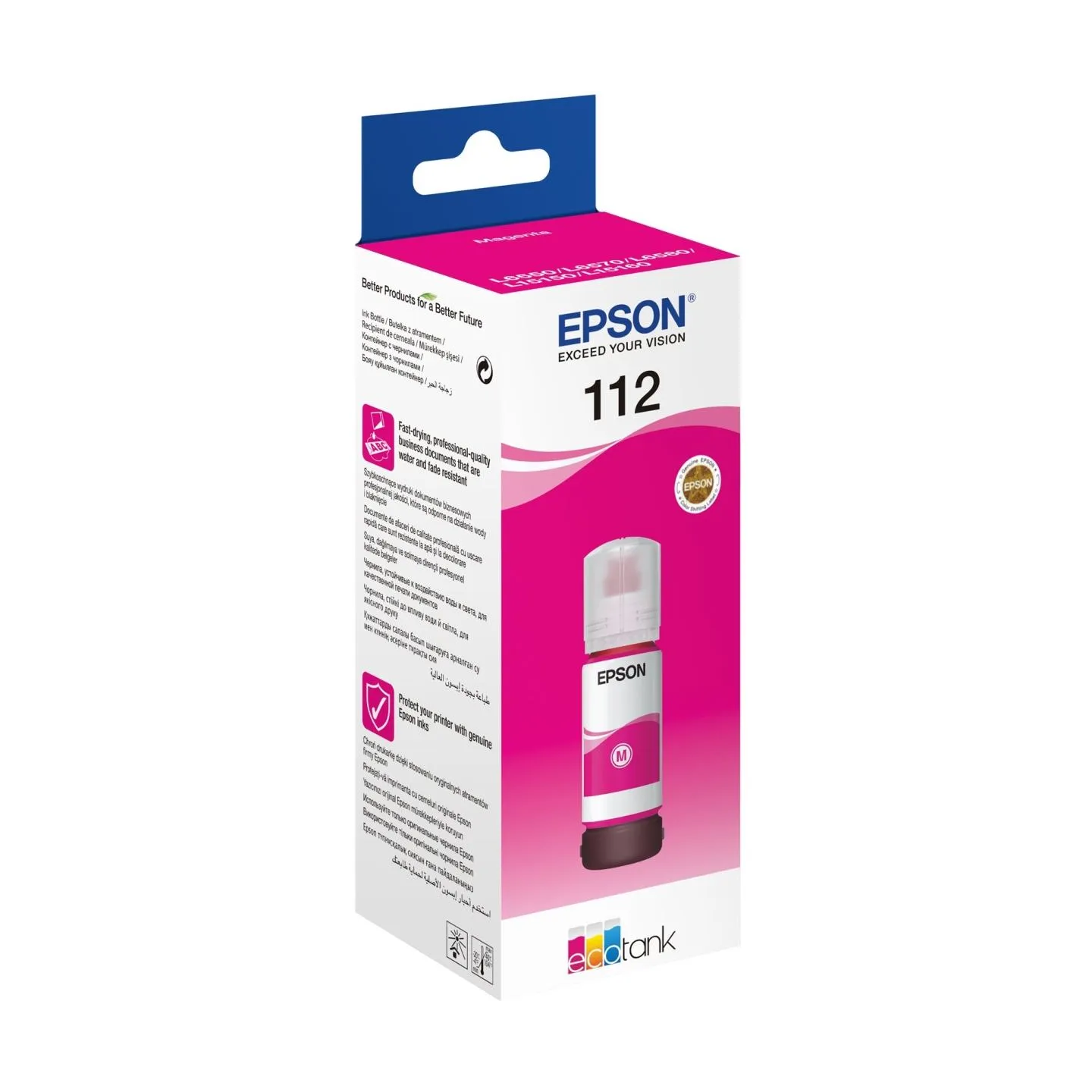 Epson 2LB 112 EcoTank Pigment Magenta
