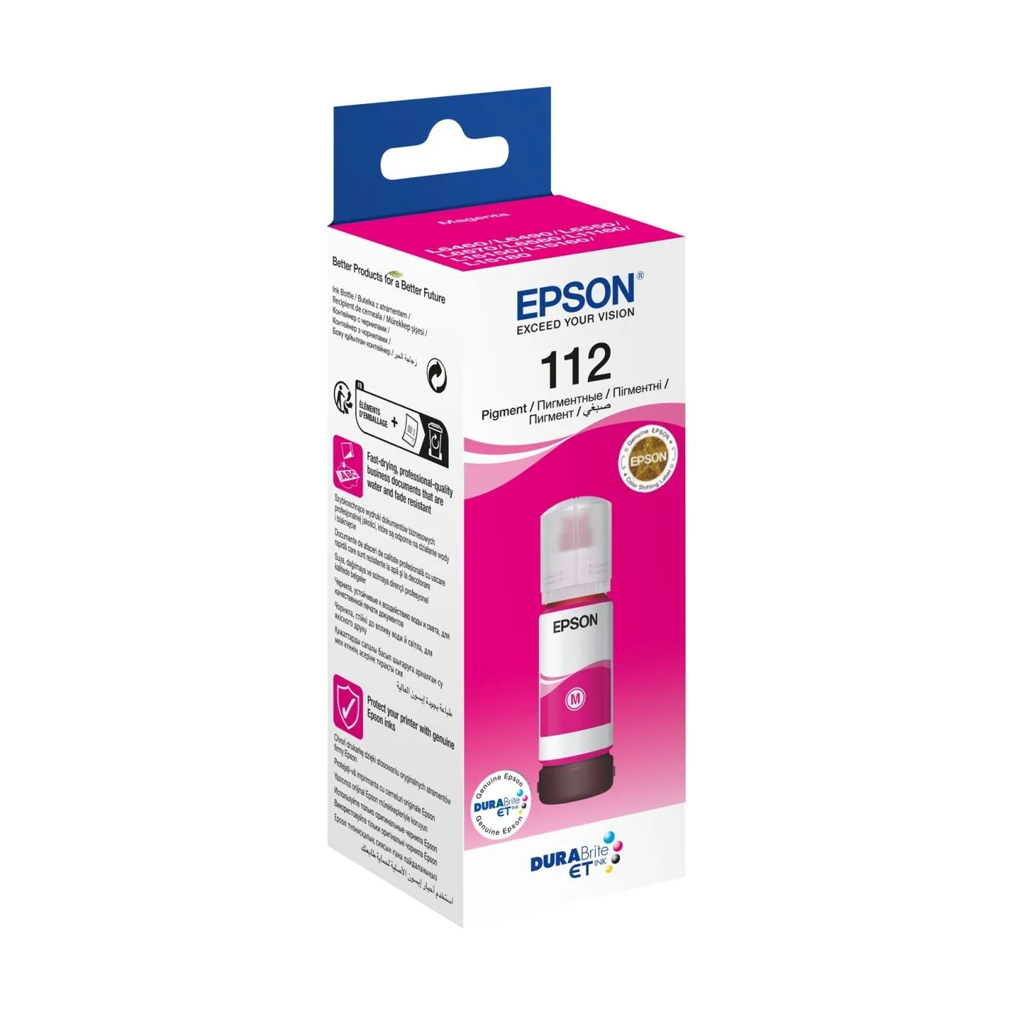 Epson 2LB 112 EcoTank Pigment Magenta