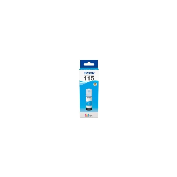 Epson 1LB 115 EcoTank Cyan ink bottle