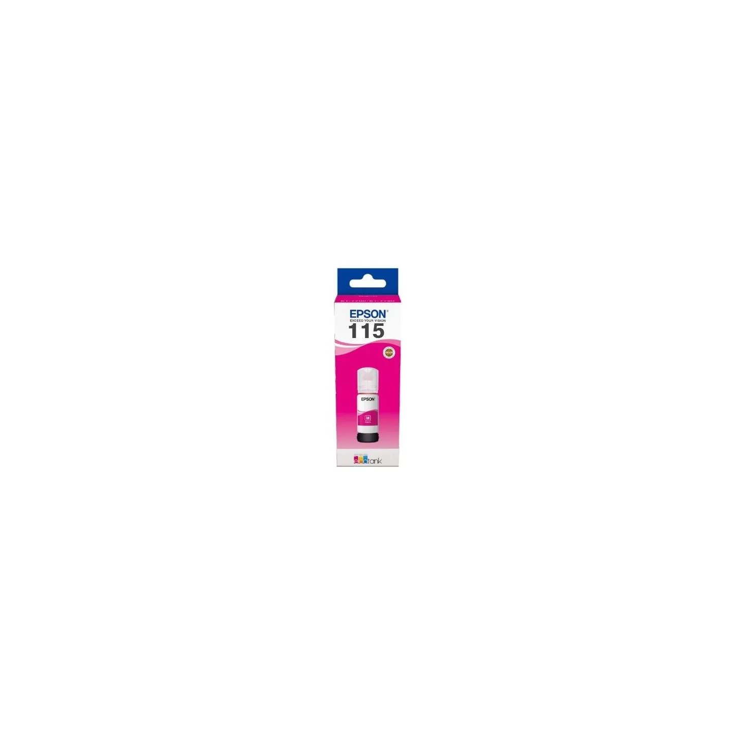 Epson 1LB 115 EcoTank Magenta ink bottle