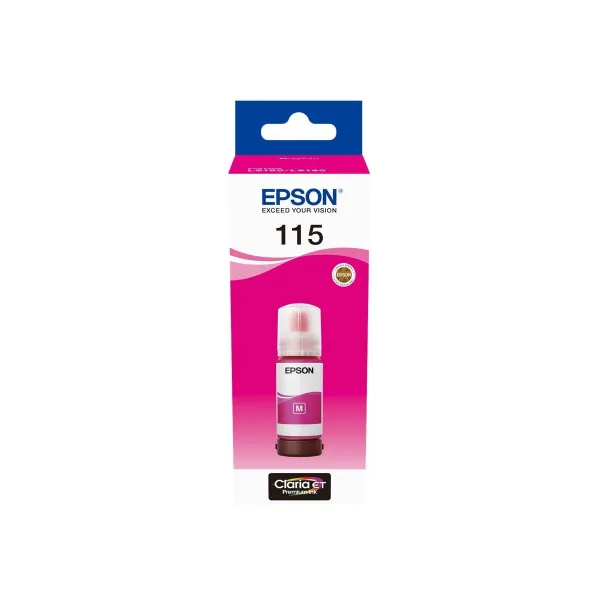 Epson 1LB 115 EcoTank Magenta ink bottle
