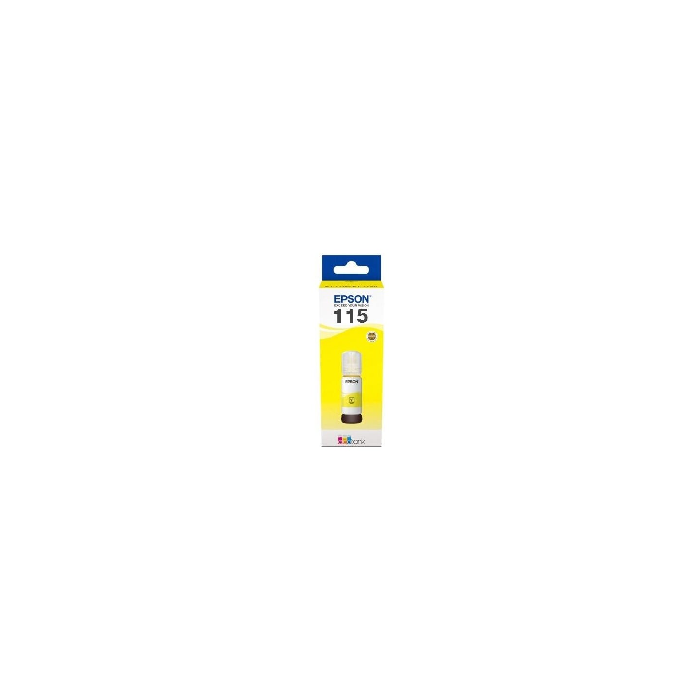 Epson 1LB 115 EcoTank Yellow ink bottle
