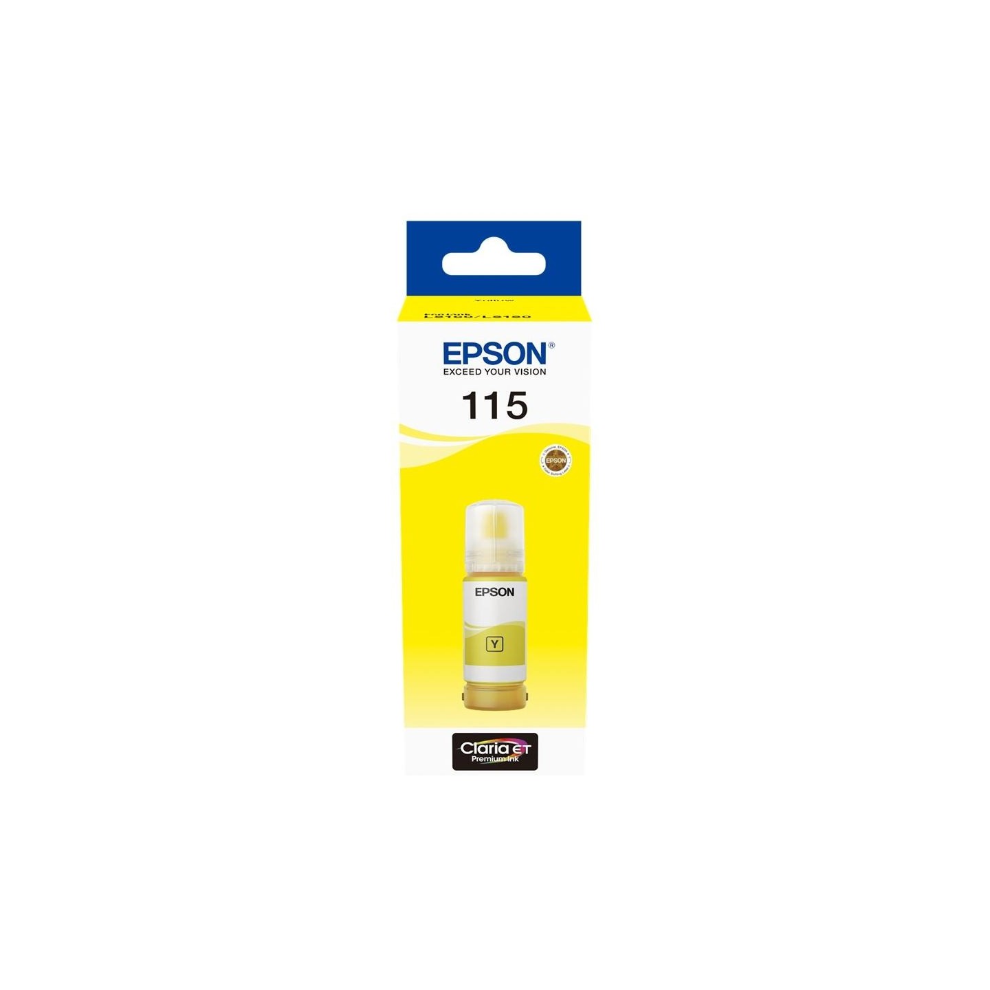 Epson 1LB 115 EcoTank Yellow ink bottle
