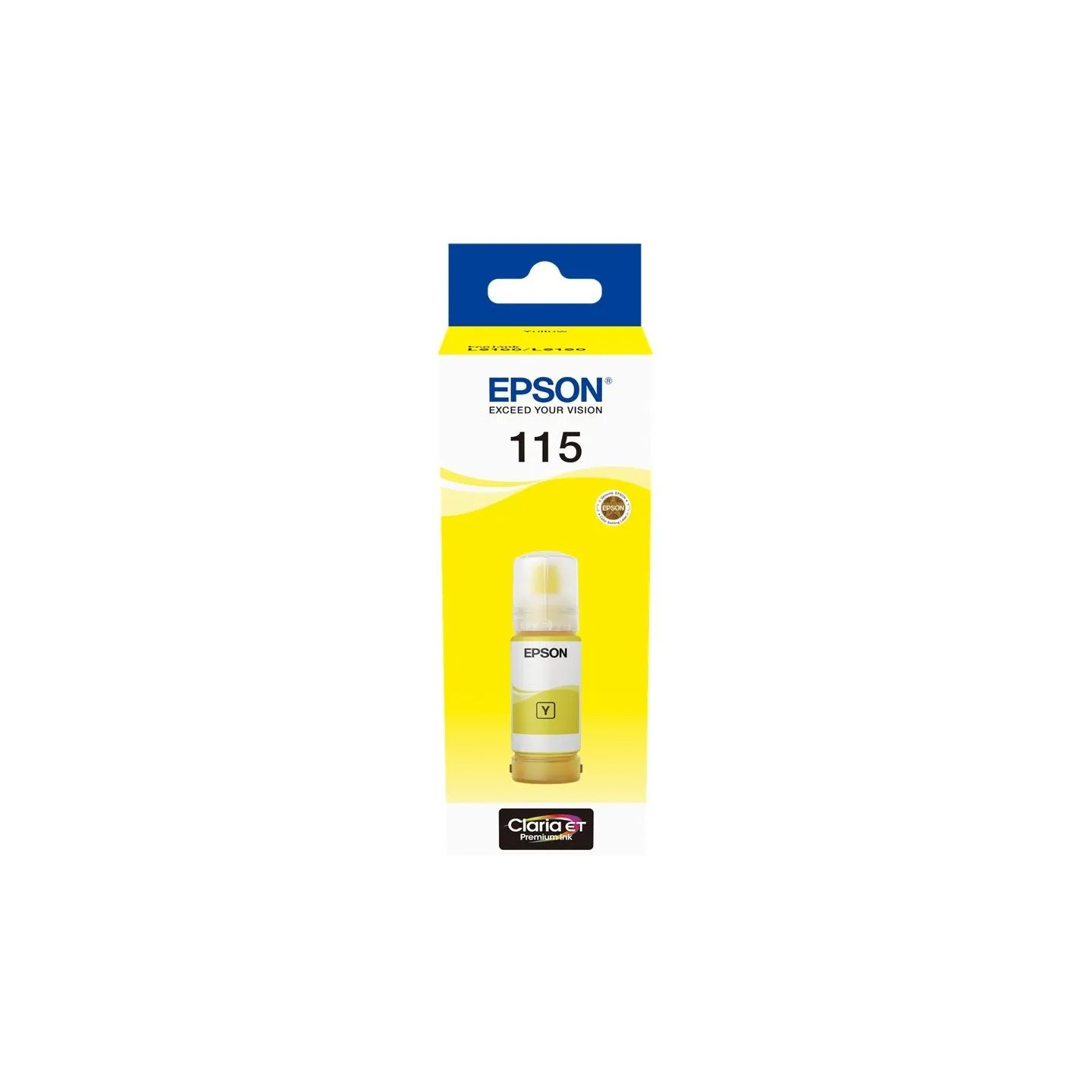 Epson 1LB 115 EcoTank Yellow ink bottle