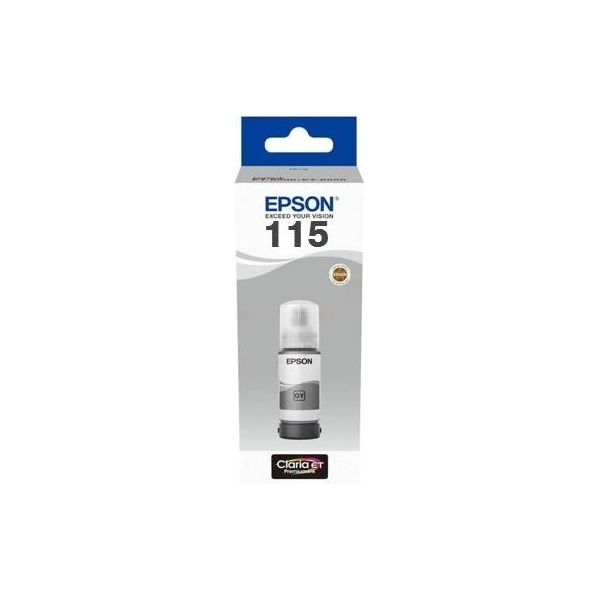 Epson 1LB 115 EcoTank Grey ink bottle