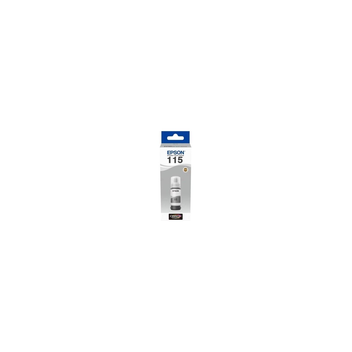 Epson 1LB 115 EcoTank Grey ink bottle