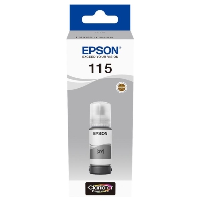 Epson 1LB 115 EcoTank Grey ink bottle