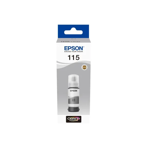 Epson 1LB 115 EcoTank Grey ink bottle