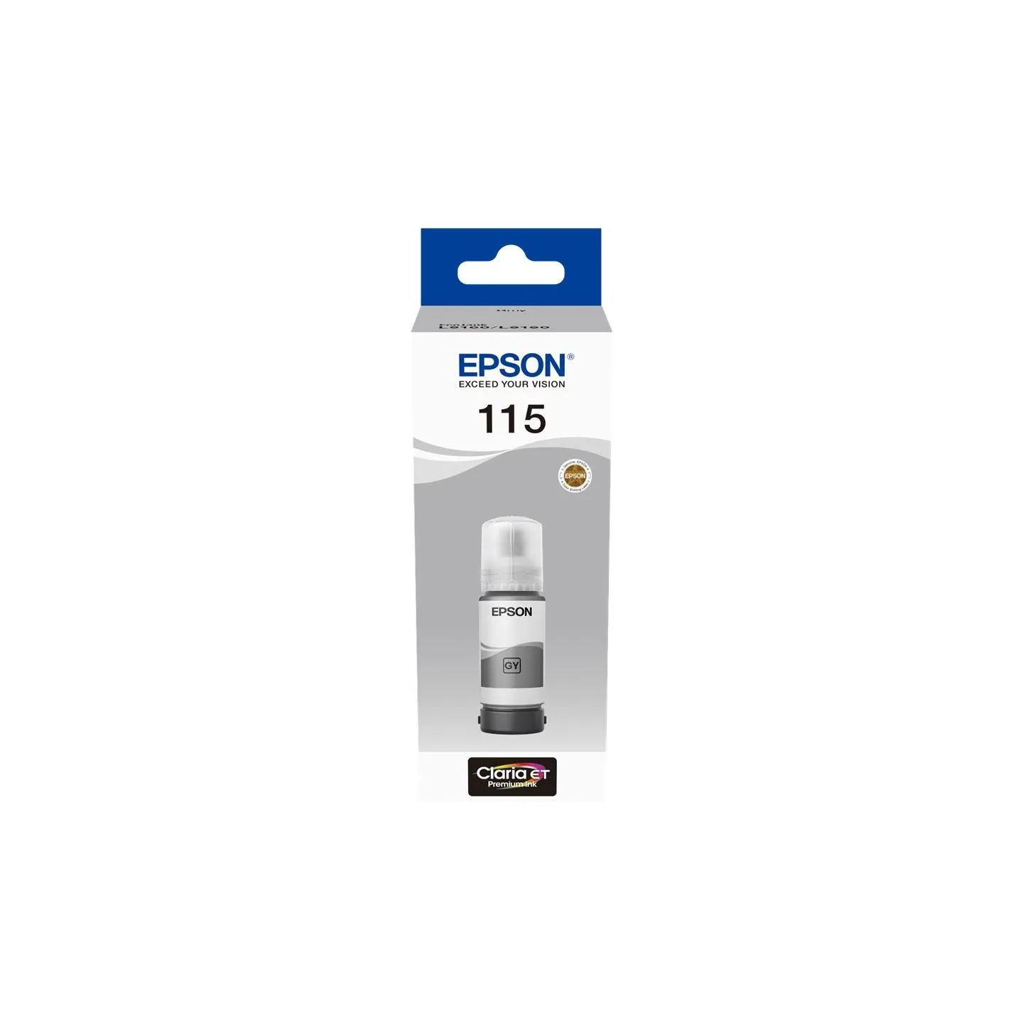 Epson 1LB 115 EcoTank Grey ink bottle