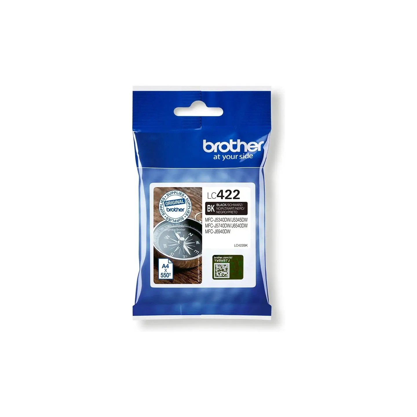 Brother LC422BK Ink For BH19M/B