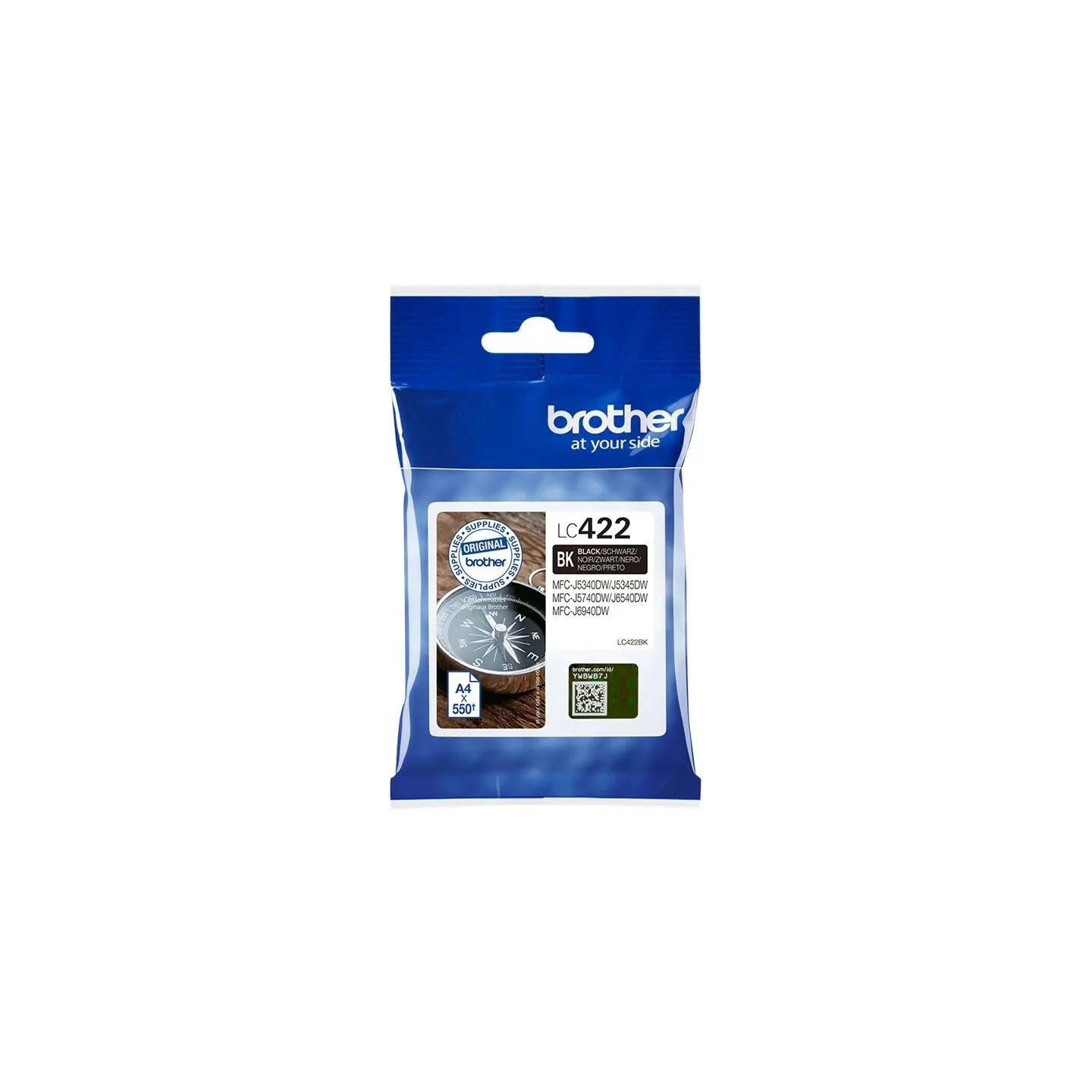 Brother LC422BK Ink For BH19M/B