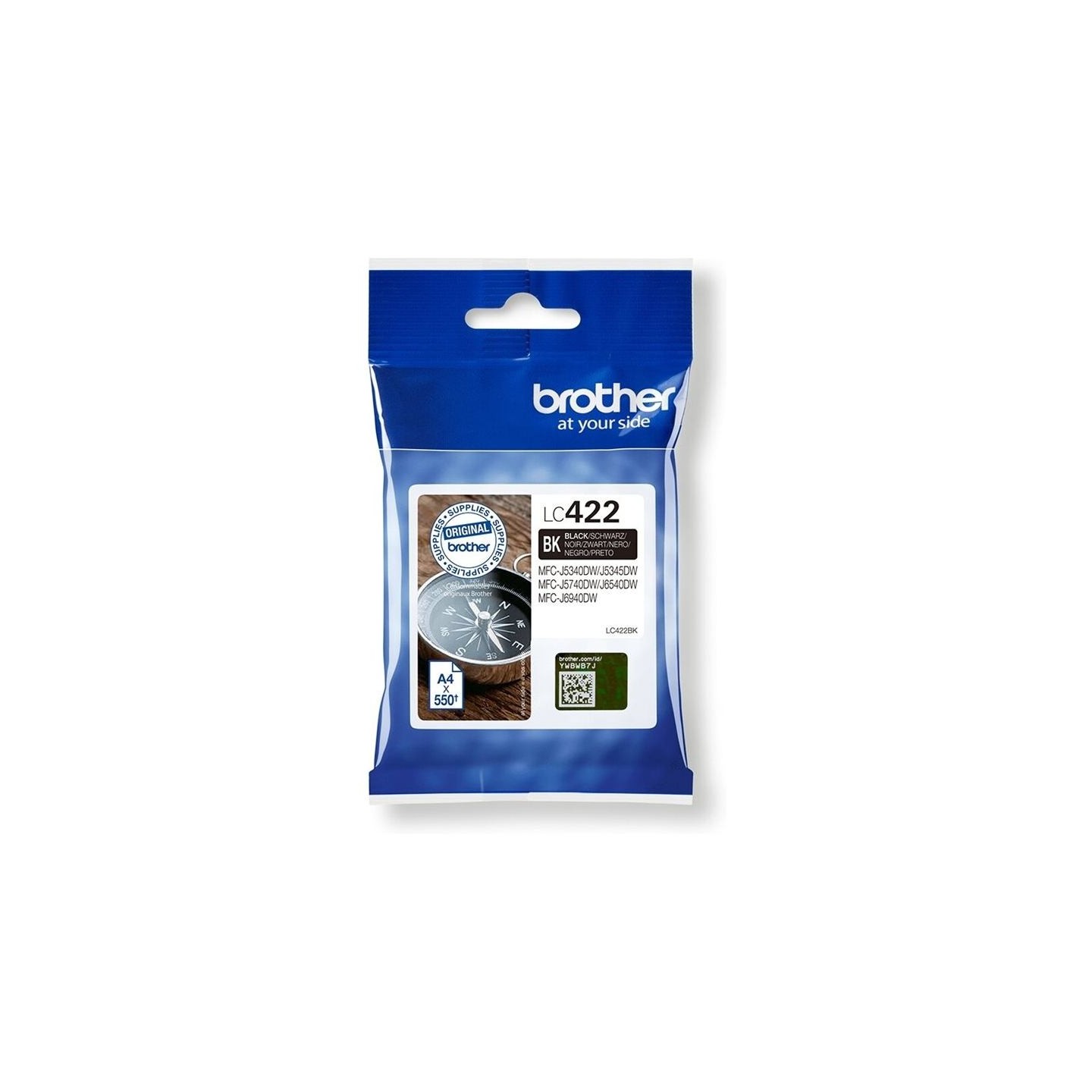 Brother LC422BK Ink For BH19M/B