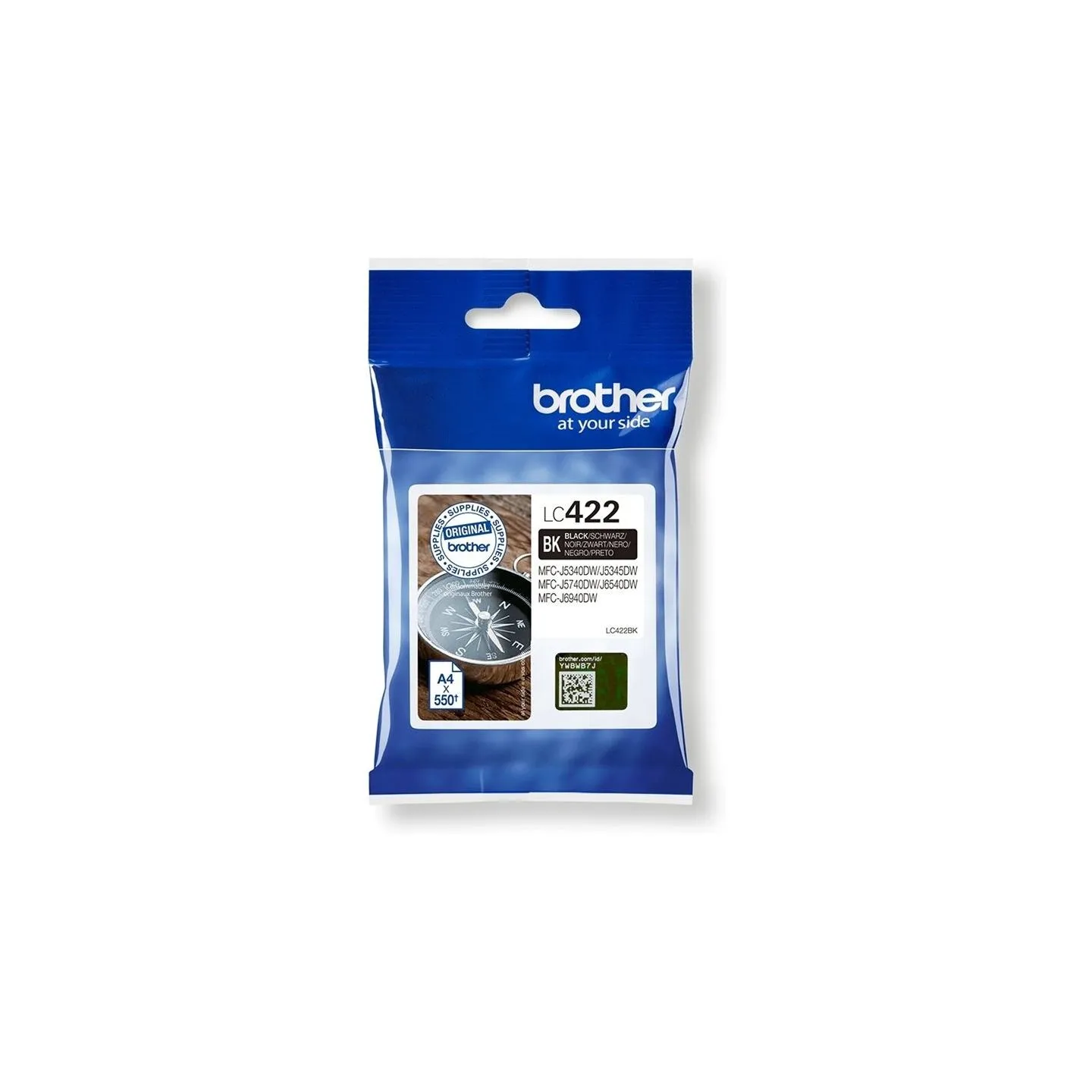 Brother LC422BK Ink For BH19M/B