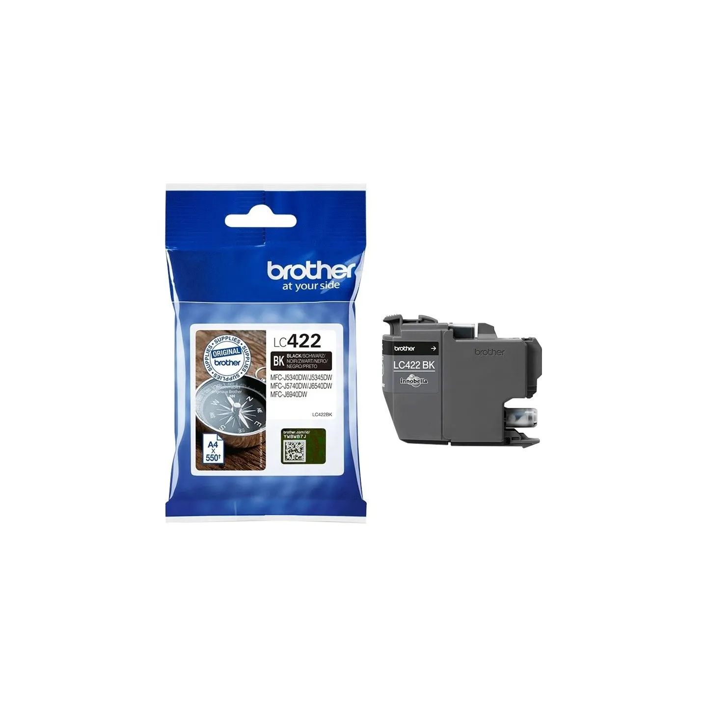 Brother LC422BK Ink For BH19M/B