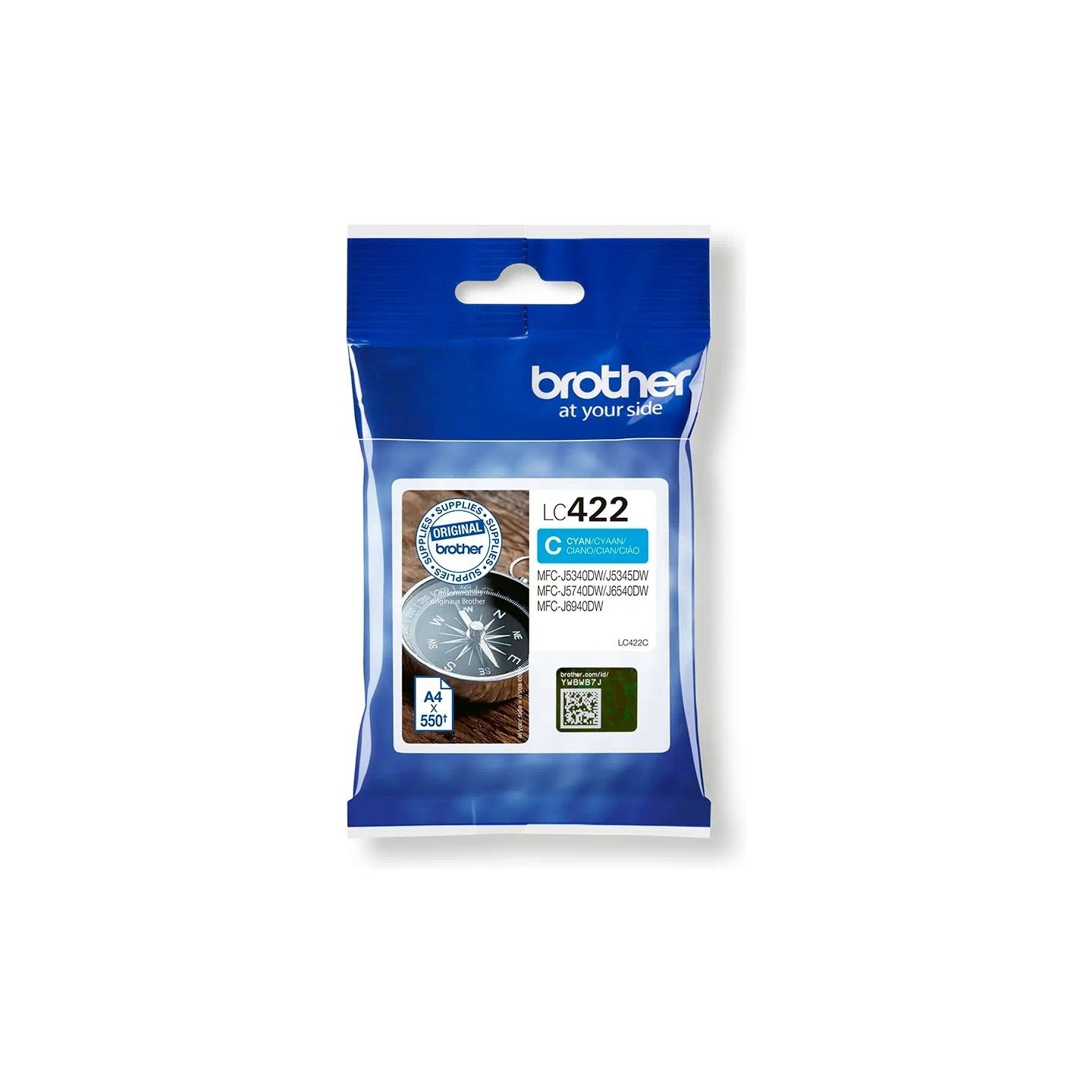 Brother LC422C Ink For BH19M/B