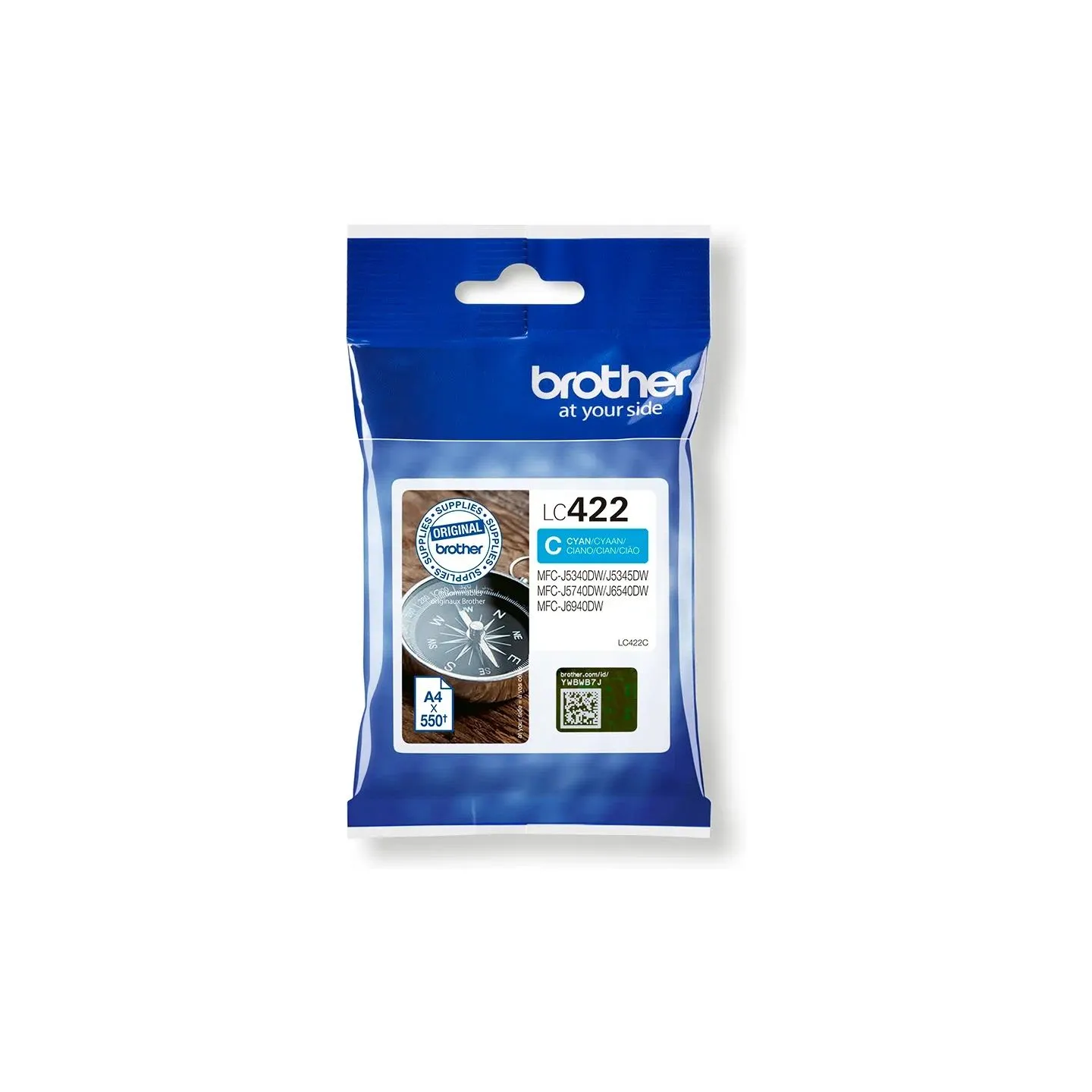 Brother LC422C Ink For BH19M/B