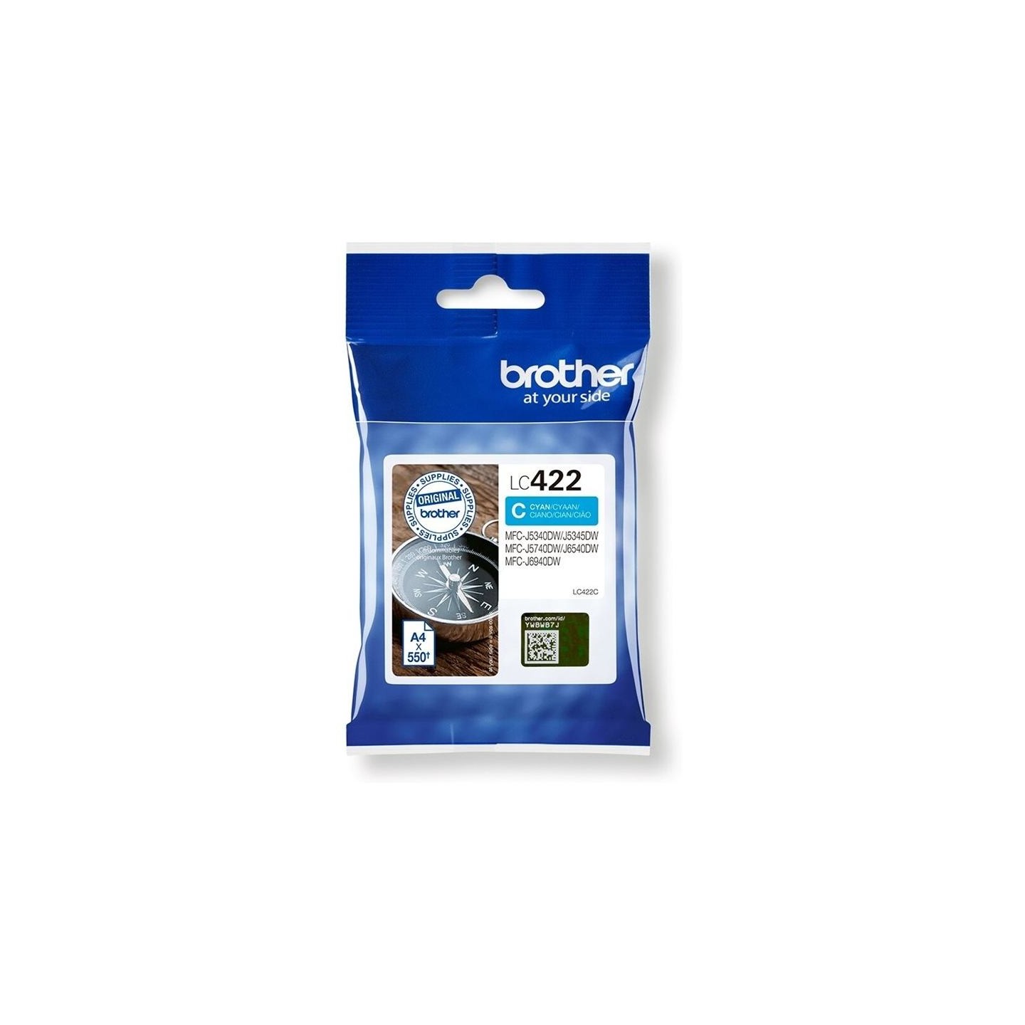 Brother LC422C Ink For BH19M/B