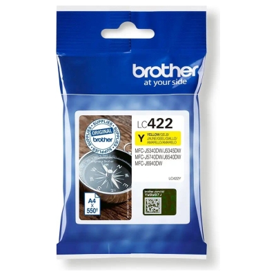 Brother LC422Y Ink For BH19M/B