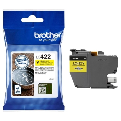 Brother LC422Y Ink For BH19M/B
