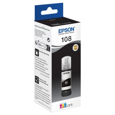 Epson 1LB 108 EcoTank Black Ink Bottle