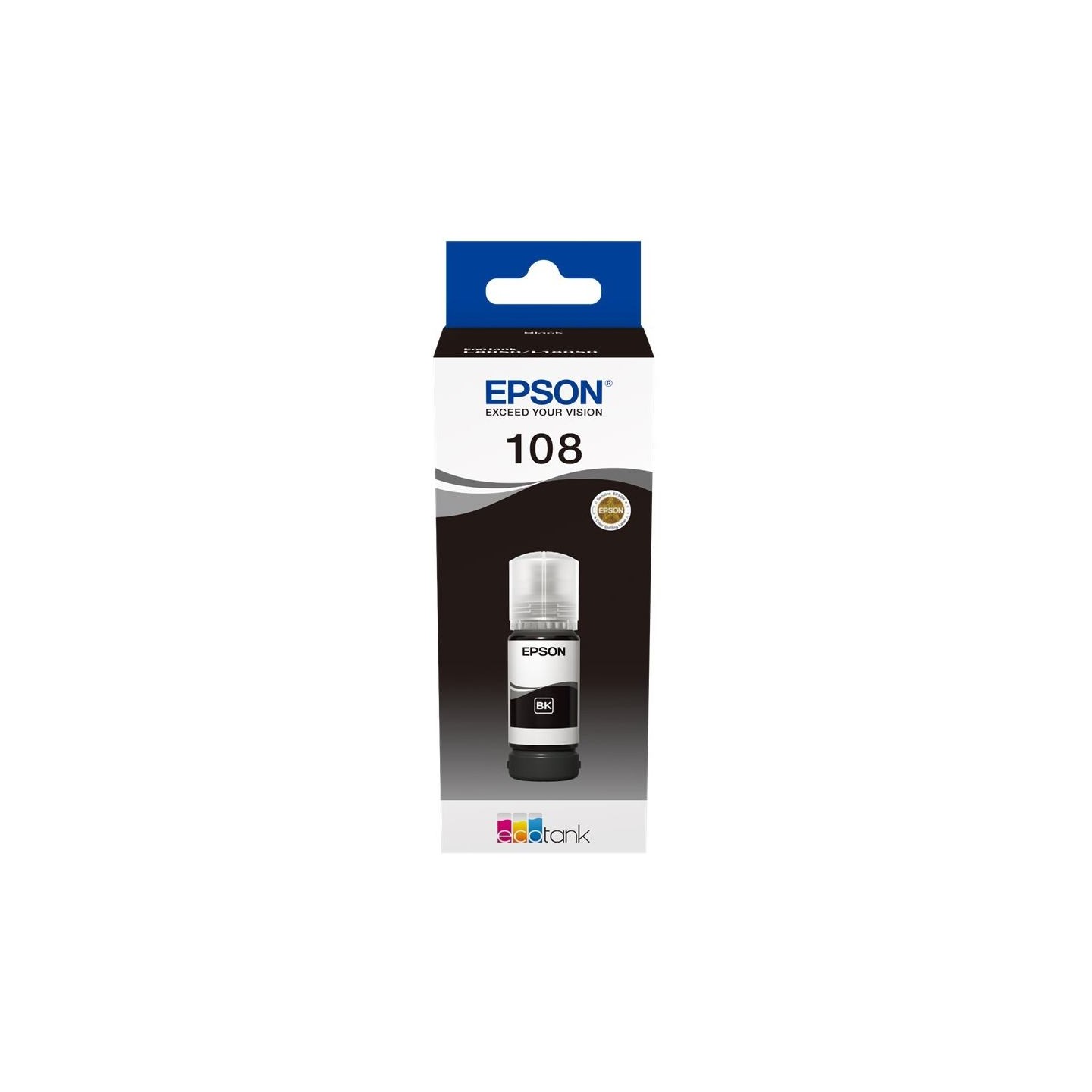 Epson 1LB 108 EcoTank Black Ink Bottle