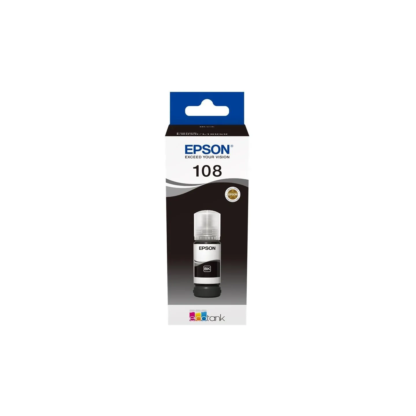 Epson 1LB 108 EcoTank Black Ink Bottle