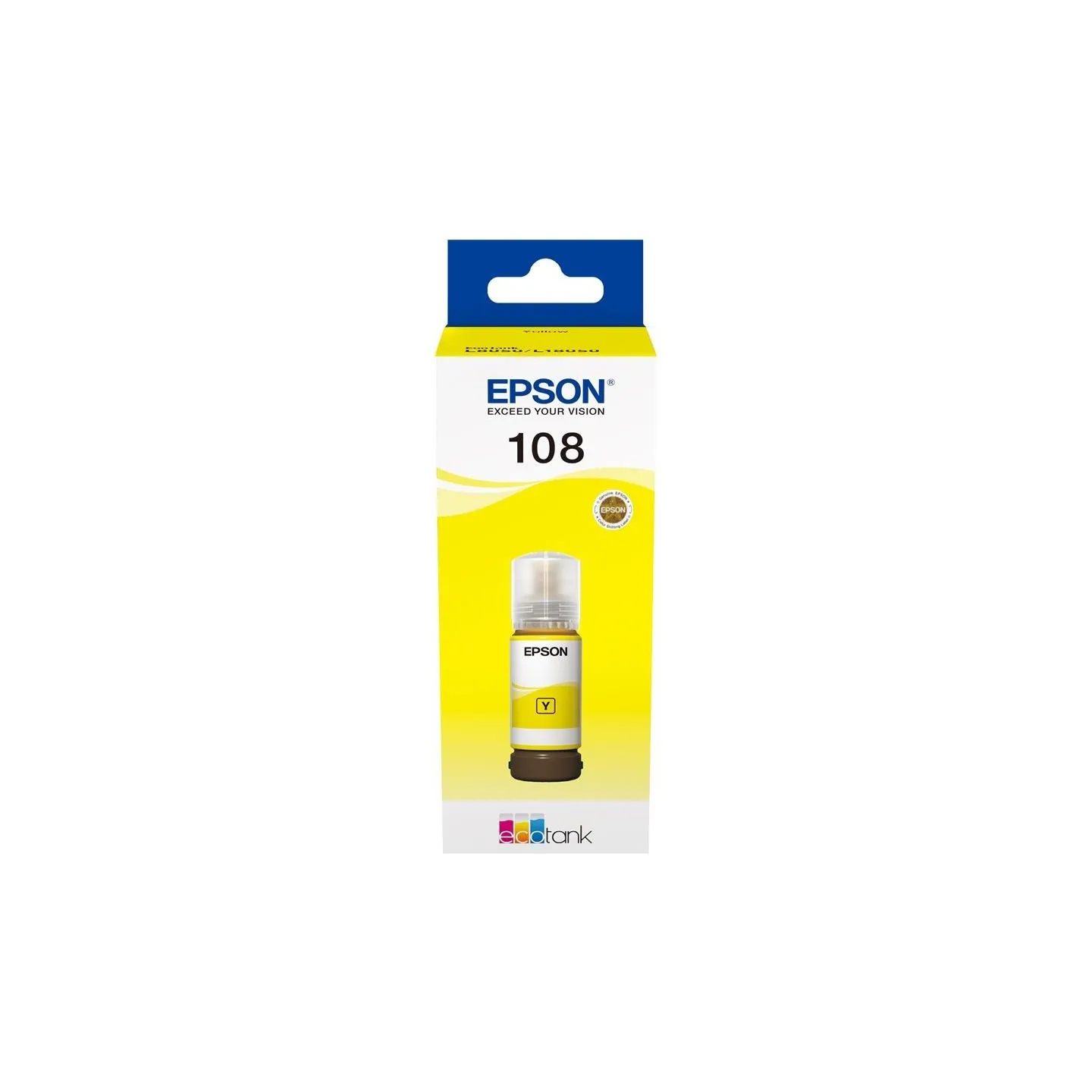Epson 1LB 108 EcoTank Yellow Ink Bottle