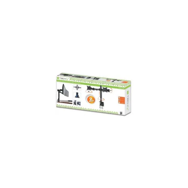 Techly 301740 Double twin desk arm