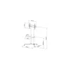 Techly 309982 Mobile stand for TV