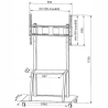 Techly 105575 Mobile stand for TV