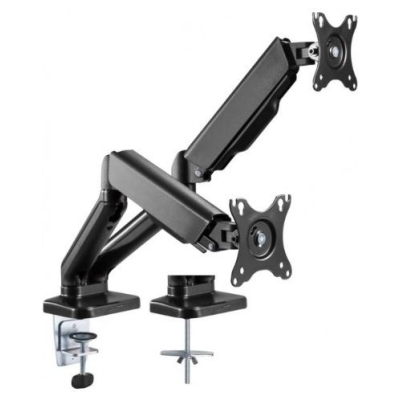 Techly Double Monitor Desk Stand 17-32in