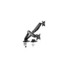 Techly Double Monitor Desk Stand 17-32in