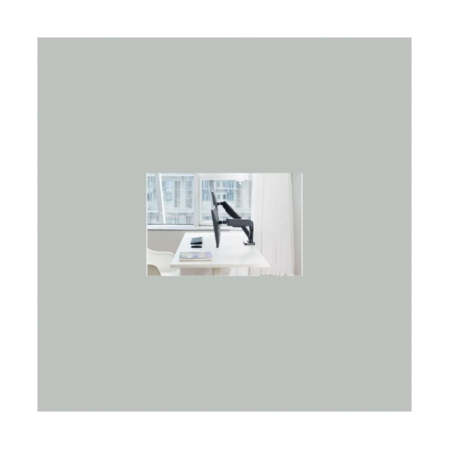 Techly Double Monitor Desk Stand 17-32in