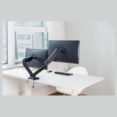 Techly Double Monitor Desk Stand 17-32in