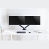 Techly Double Monitor Desk Stand 17-32in