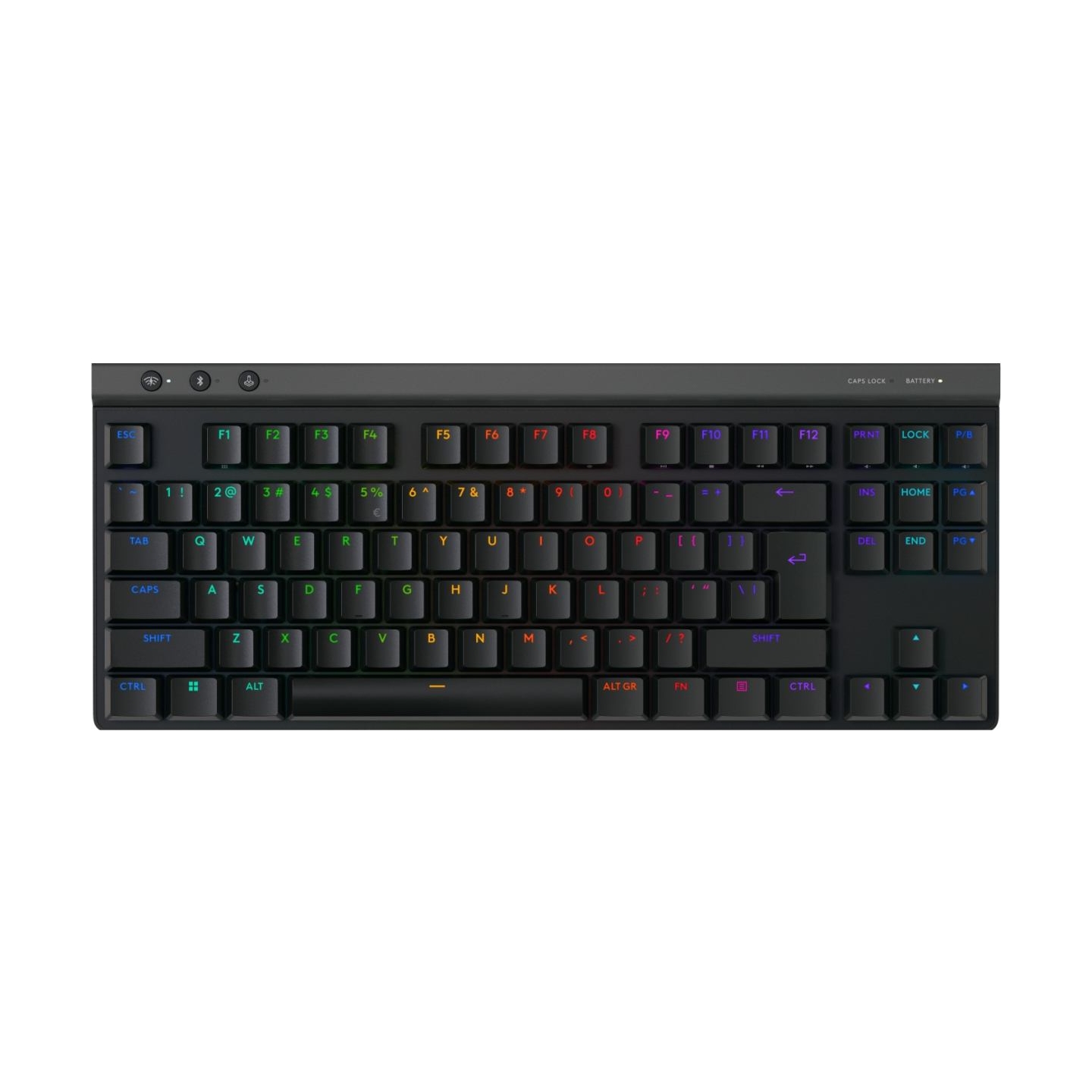 Logitech G515 LIGHTSPEED TKL - BLACK - US INT'L - 2.4GHZ/BT - EMEA28i-935 - TACTILE