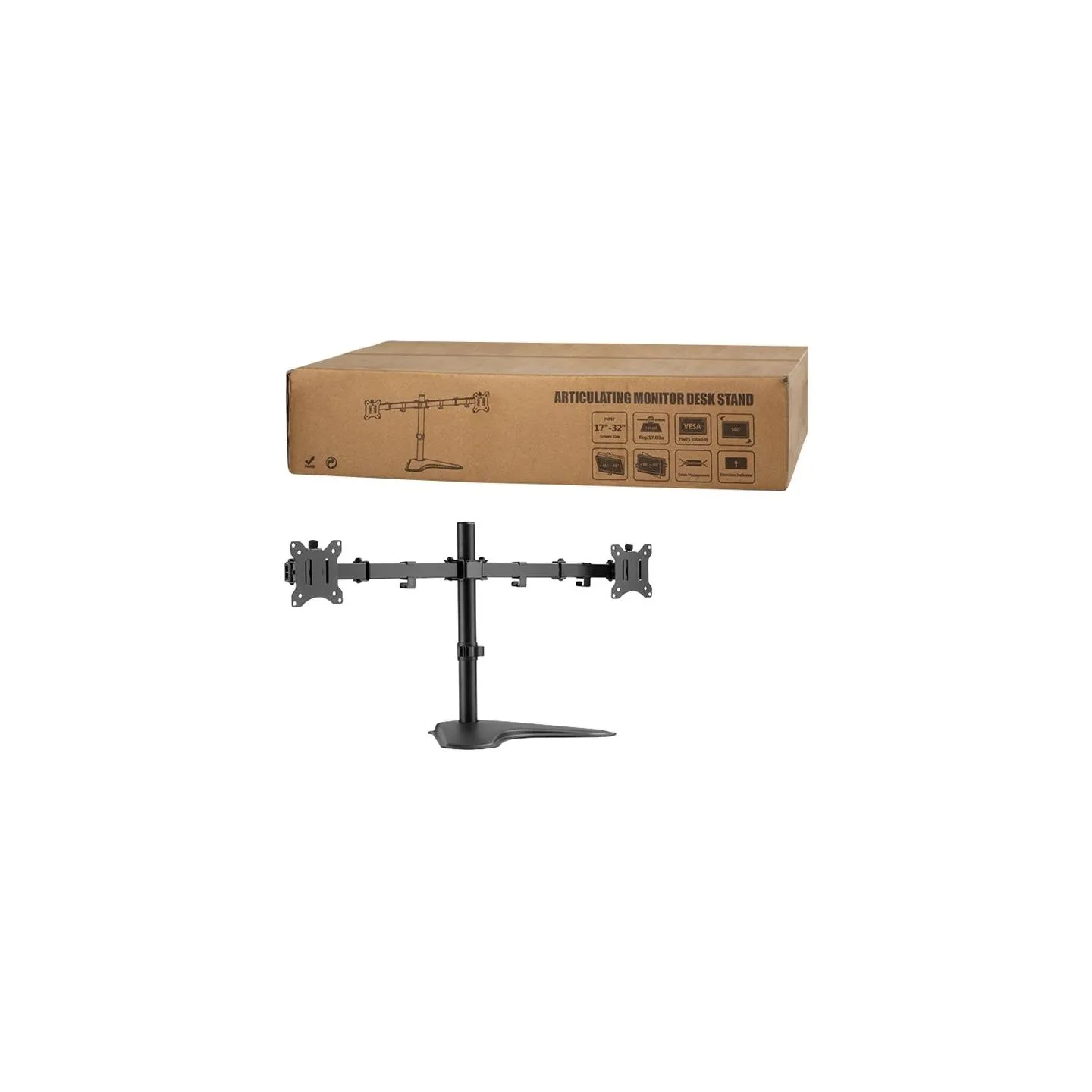 Logilink Dual monitor stand 17-32inch