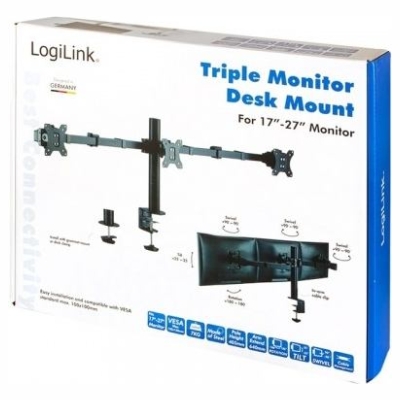 Logilink BP0107 Triple monitor mount