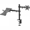 Logilink BP0175 Dual monitor mount 17-32