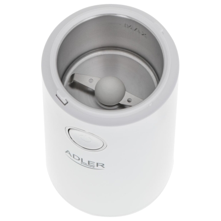 Adler | Coffee Mill | AD 4446ws | 150 W | Coffee beans capacity 75 g | White