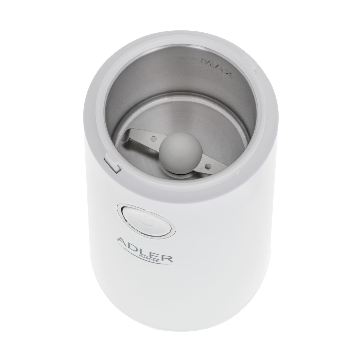 Adler | Coffee Mill | AD 4446ws | 150 W | Coffee beans capacity 75 g | White