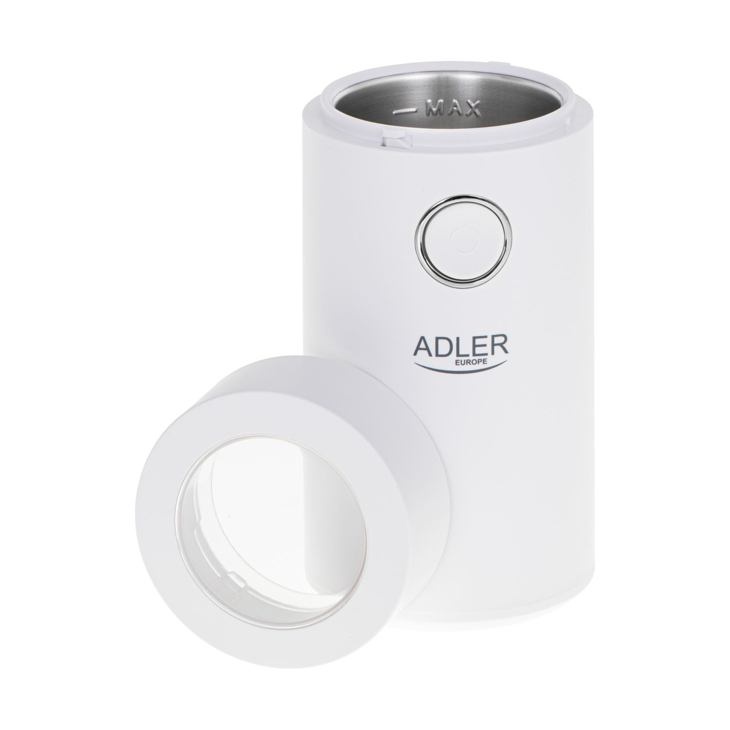 Adler | Coffee Mill | AD 4446ws | 150 W | Coffee beans capacity 75 g | White