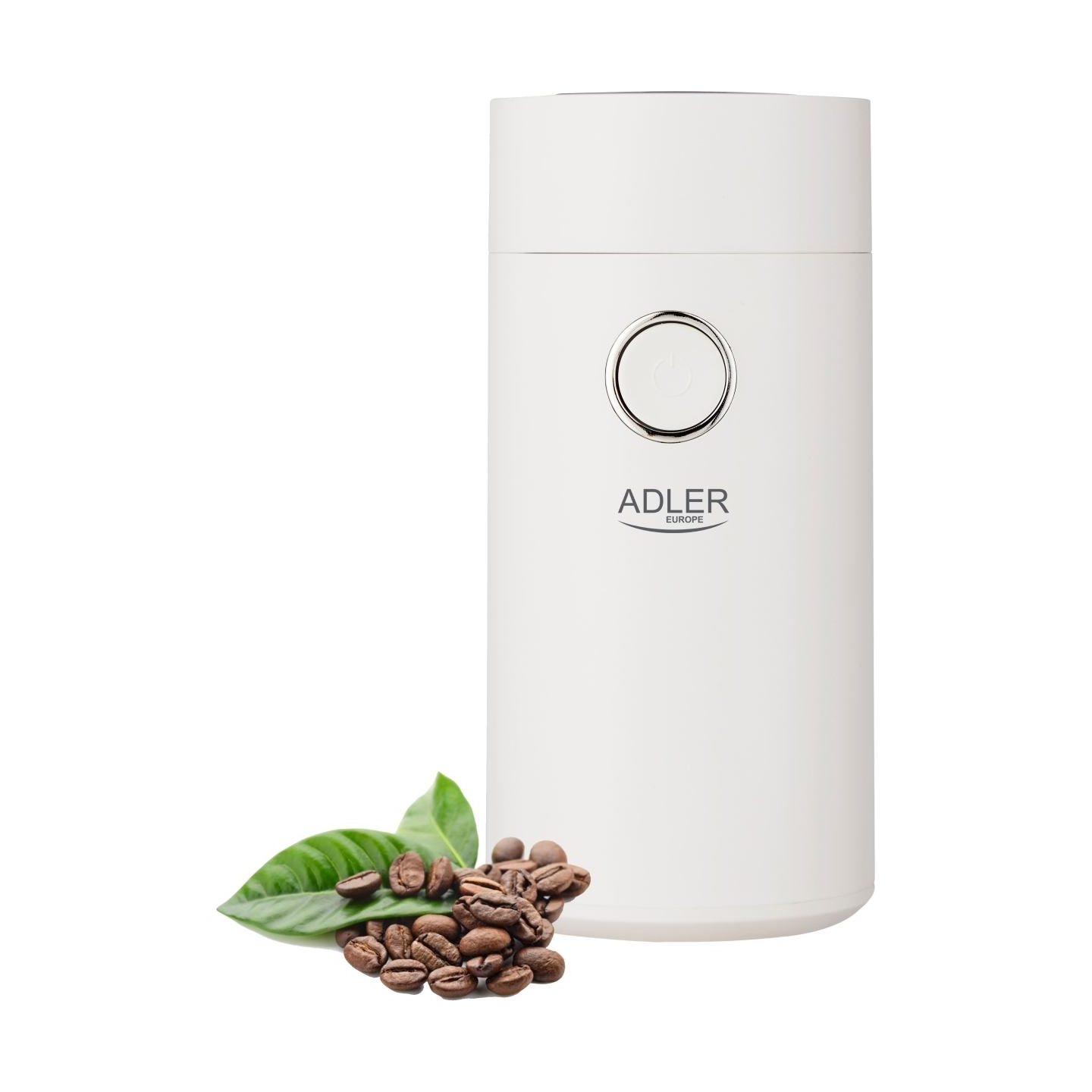 Adler | Coffee Mill | AD 4446ws | 150 W | Coffee beans capacity 75 g | White