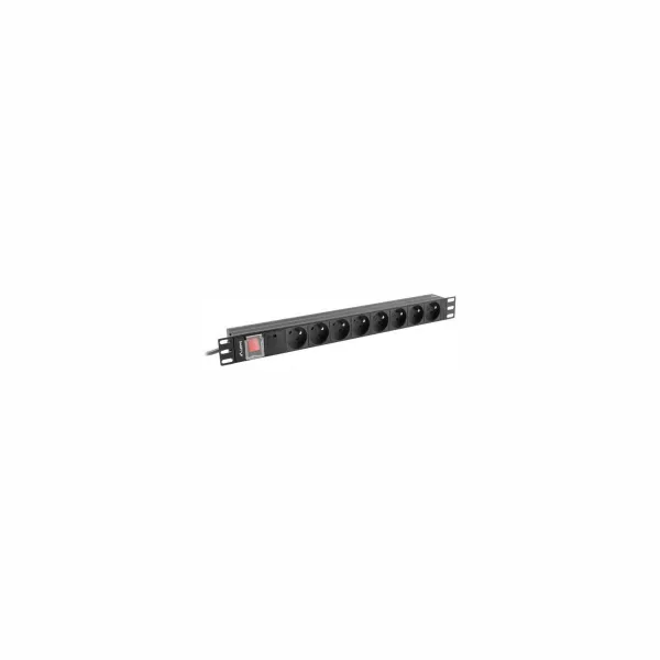 Lanberg PDU 19inch 1U 16A 8x FR 2m