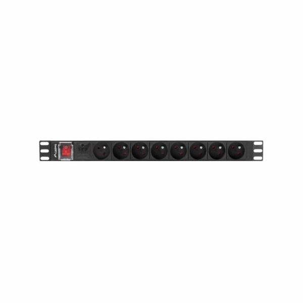 Lanberg PDU 19inch 1U 16A 8x FR 2m