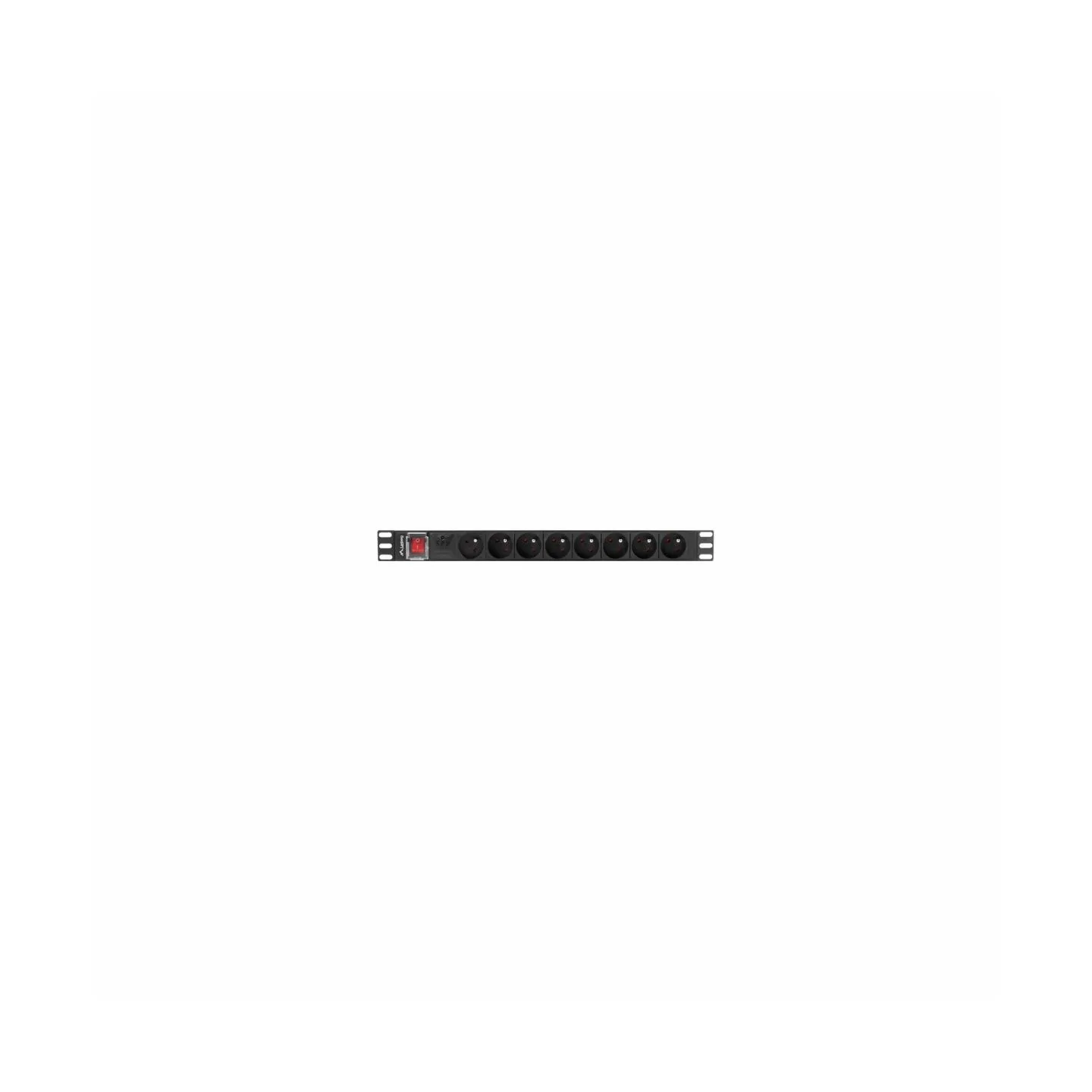 Lanberg PDU 19inch 1U 16A 8x FR 2m