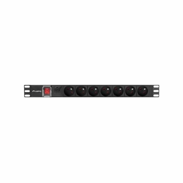 Lanberg PDU-07E-0200-IEC-BK PDU 1U 10A