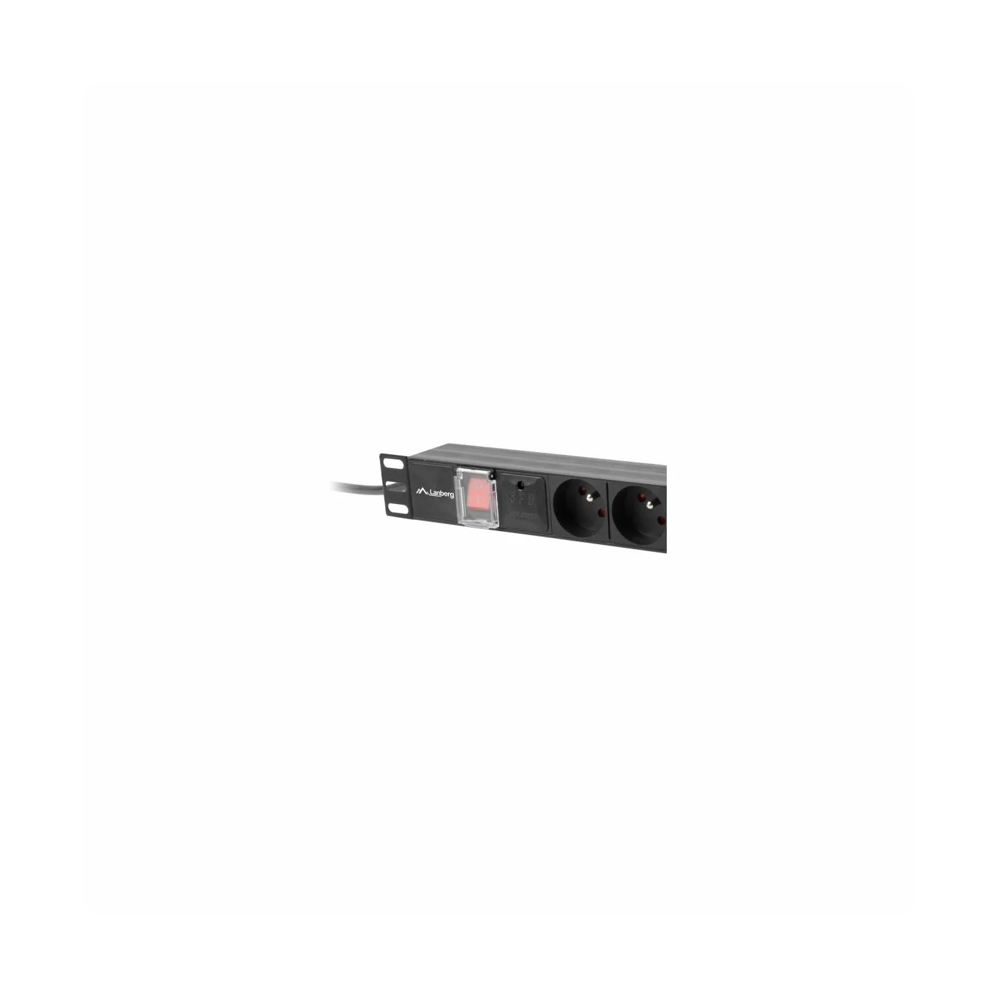Lanberg PDU-07E-0200-IEC-BK PDU 1U 10A