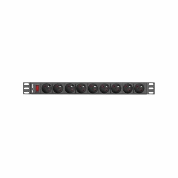 Lanberg PDU-09E-0300-BK PDU 1U 1