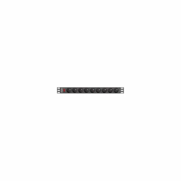 Lanberg PDU-09E-0300-BK PDU 1U 1